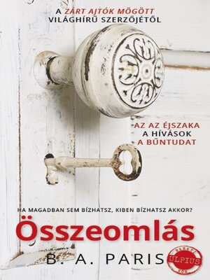 cover image of Összeomlás
